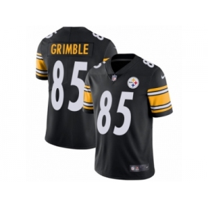 Men's Nike Pittsburgh Steelers #85 Xavier Grimble Vapor Untouchable Limited Black Team Color NFL Jersey