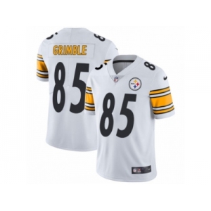 Men's Nike Pittsburgh Steelers #85 Xavier Grimble Vapor Untouchable Limited White NFL Jersey