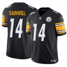 Men's Pittsburgh Steelers #14 Kenneth Gainwell Black 2025 F.U.S.E. Vapor Untouchable Limited Football Stitched Jersey