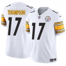 Men's Pittsburgh Steelers #17 Skylar Thompson White 2025 F.U.S.E. Vapor Limited Football Stitched Jersey