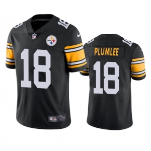 Men's Pittsburgh Steelers #18 John Rhys Plumlee Black Vapor Untouchable Limited Football Stitched Jersey