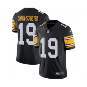 Men's Pittsburgh Steelers #19 JuJu Smith-Schuster Black Alternate Vapor Untouchable Limited Player Football Jersey