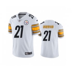 Men's Pittsburgh Steelers #21 Tre Norwood White Vapor Untouchable Limited Stitched Jersey