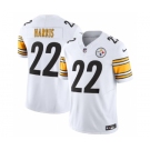 Men's Pittsburgh Steelers #22 Najee Harris White 2023 F.U.S.E. Vapor Untouchable Limited Football Stitched Jersey