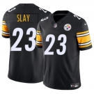 Men's Pittsburgh Steelers #23 Darius Slay Black 2025 F.U.S.E. Vapor Limited Football Stitched Jersey
