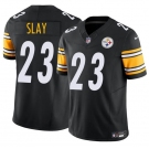 Men's Pittsburgh Steelers #23 Darius Slay Jr. Black 2025 F.U.S.E. Vapor Untouchable Limited Football Stitched Jersey