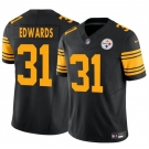 Men's Pittsburgh Steelers #31 Daijun Edwards Black 2024 F.U.S.E. Color Rush Limited Football Stitched Jersey