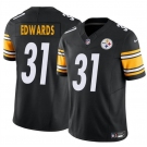 Men's Pittsburgh Steelers #31 Daijun Edwards Black 2024 F.U.S.E. Vapor Untouchable Limited Football Stitched Jersey