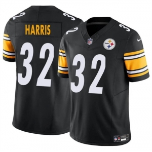 Men's Pittsburgh Steelers #32 Franco Harris Black 2024 F.U.S.E. Alternate Vapor Untouchable Limited Stitched Jersey