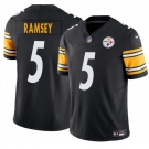 Men's Pittsburgh Steelers #5 Jalen Ramsey Black 2025 F.U.S.E. Vapor Untouchable Limited Football Stitched Jersey