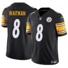 Men's Pittsburgh Steelers #8 Corliss Waitman Black 2024 F.U.S.E. Alternate Vapor Untouchable Limited Stitched Jersey