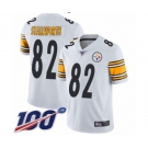 Men's Pittsburgh Steelers #82 John Stallworth White Vapor Untouchable Limited Player 100th Season Football Jersey