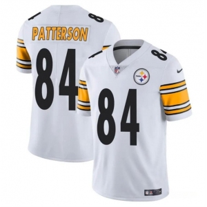 Men's Pittsburgh Steelers #84 Cordarrelle Patterson White Vapor Untouchable Limited Football Stitched Jersey