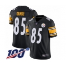 Men's Pittsburgh Steelers #85 Xavier Grimble Black Team Color Vapor Untouchable Limited Player 100th Season Football Jersey