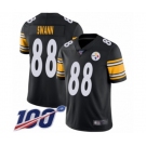 Men's Pittsburgh Steelers #88 Lynn Swann Black Team Color Vapor Untouchable Limited Player 100th Season Football Jersey