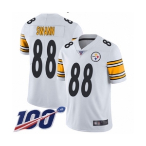 Men's Pittsburgh Steelers #88 Lynn Swann White Vapor Untouchable Limited Player 100th Season Football Jersey