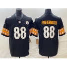 Men's Pittsburgh Steelers #88 Pat Freiermuth Black 2023 FUSE Vapor Limited Stitched Jersey