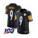 Men's Pittsburgh Steelers #9 Chris Boswell Black Team Color Vapor Untouchable Limited Player 100th Season Football Jersey