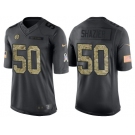 Nike Pittsburgh Steelers #50 Ryan Shazier Men's Stitched Black NFL Salute to Service Limited Jerseys