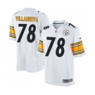 Nike Pittsburgh Steelers #78 Alejandro Villanueva Limited White NFL Jersey