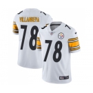 Nike Pittsburgh Steelers #78 Alejandro Villanueva Rush Limited White NFL Jersey