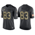 Nike Pittsburgh Steelers #83 Heath Miller Men's Stitched Black NFL Salute to Service Limited Jerseys