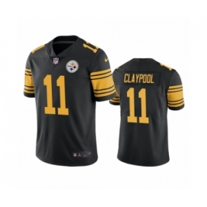 Pittsburgh Steelers #11 Chase Claypool Black Color Rush Limited Jersey