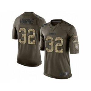 nike nfl jerseys pittsburgh steelers #32 franco harris army green[nike Limited Salute To Service]