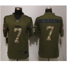 nike nfl jerseys pittsburgh steelers #7 roethlisberger army green[nike Limited Salute To Service]