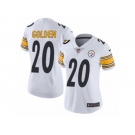 Women Nike Pittsburgh Steelers #20 Robert Golden White Vapor Untouchable Limited Player NFL Jersey