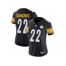 Women Nike Pittsburgh Steelers #22 Terrell Edmunds Black Team Color Stitched NFL Vapor Untouchable Limited Jersey