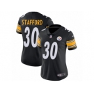 Women Nike Pittsburgh Steelers #30 Daimion Stafford Black Team Color Vapor Untouchable Limited Player NFL Jersey