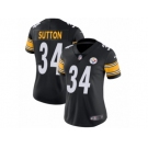 Women Nike Pittsburgh Steelers #34 Cameron Sutton Black Team Color Vapor Untouchable Limited Player NFL Jersey