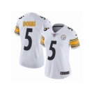 Women Nike Pittsburgh Steelers #5 Joshua Dobbs White Vapor Untouchable Limited Player NFL Jersey