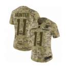 Women's Nike Pittsburgh Steelers #11 Justin Hunter Limited Camo 2018 Salute to Service NFL Jersey