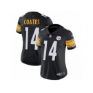 Women's Nike Pittsburgh Steelers #14 Sammie Coates Vapor Untouchable Limited Black Team Color NFL Jersey