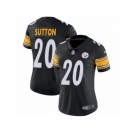 Women's Nike Pittsburgh Steelers #20 Cameron Sutton Limited Black Team Color NFL Jersey