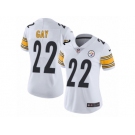 Women's Nike Pittsburgh Steelers #22 William Gay Vapor Untouchable Limited White NFL Jersey