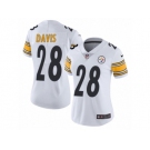 Women's Nike Pittsburgh Steelers #28 Sean Davis Vapor Untouchable Limited White NFL Jersey