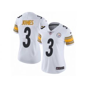 Women's Nike Pittsburgh Steelers #3 Landry Jones Vapor Untouchable Limited White NFL Jersey