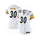 Women's Nike Pittsburgh Steelers #30 Cameron Sutton Limited White NFL Jersey