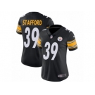 Women's Nike Pittsburgh Steelers #39 Daimion Stafford Black Team Color Vapor Untouchable Limited Player NFL Jersey