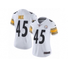 Women's Nike Pittsburgh Steelers #45 Roosevelt Nix Vapor Untouchable Limited White NFL Jersey