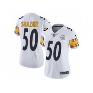 Women's Nike Pittsburgh Steelers #50 Ryan Shazier Vapor Untouchable Limited White NFL Jersey