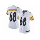 Women's Nike Pittsburgh Steelers #68 L.C. Greenwood Vapor Untouchable Limited White NFL Jersey