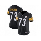 Women's Nike Pittsburgh Steelers #73 Ramon Foster Vapor Untouchable Limited Black Team Color NFL Jersey