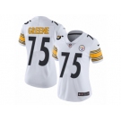 Women's Nike Pittsburgh Steelers #75 Joe Greene Vapor Untouchable Limited White NFL Jersey