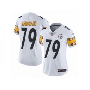 Women's Nike Pittsburgh Steelers #79 Javon Hargrave Vapor Untouchable Limited White NFL Jersey