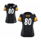 Women's Nike Pittsburgh Steelers #80 Ladarius Green Black Team Color NFL Jersey