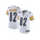 Women's Nike Pittsburgh Steelers #82 John Stallworth Vapor Untouchable Limited White NFL Jersey